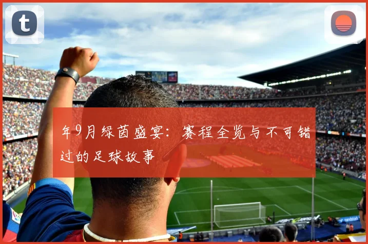 年9月绿茵盛宴：赛程全览与不可错过的足球故事