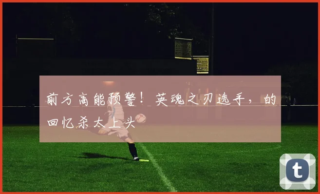 前方高能预警!英魂之刃选手,的回忆杀太上头